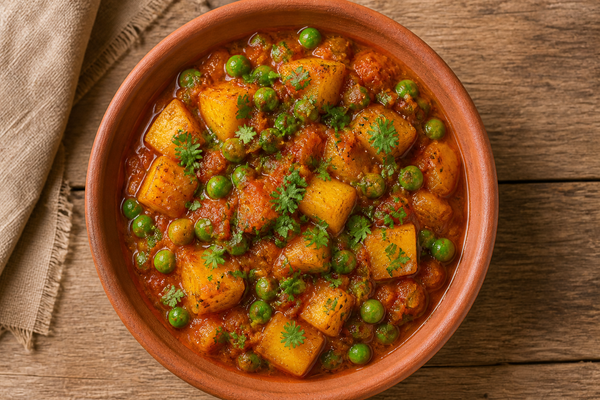 🥔🫛 Aloo Mutter di Sabzi