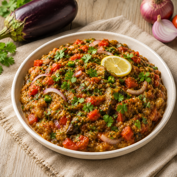 
🍆 Special Punjabi Baingan Ka Bharta